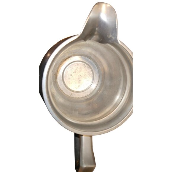 Vintage Pewter Pitcher Pairpoint Jug 7" Tall 4" Diameter - Picture 7 of 11